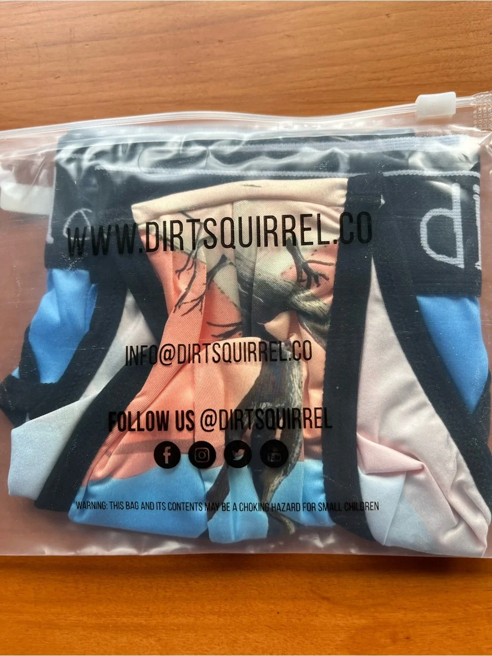 Dirt Squirrel Men’s Desert Graphic Briefs